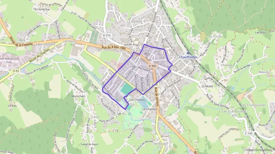 Maison 51 m² trois pièces à vendre à Chauffailles