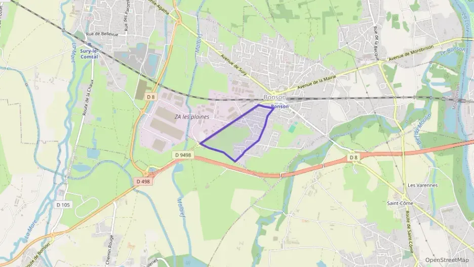 Maison 140 m² cinq pièces à vendre à Bonson Maison 140 m² cinq pièces à vendre à Bonson