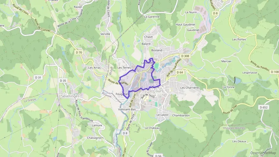 Maison 40 m² trois pièces à vendre à Cours