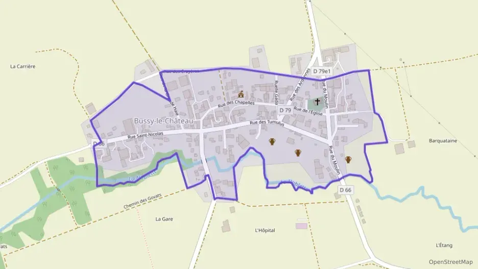 Maison 120 m² six pièces à vendre à Bussy-le-Château Maison 120 m² six pièces à vendre à Bussy-le-Château