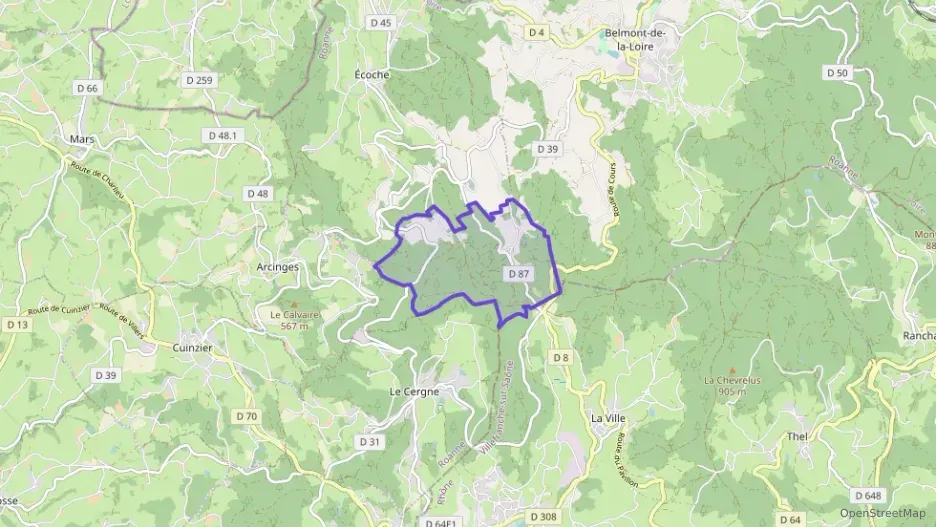 Maison 199 m² sept pièces à vendre à Écoche