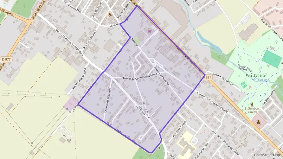 Maison 88 m² quatre pièces à vendre à Suippes