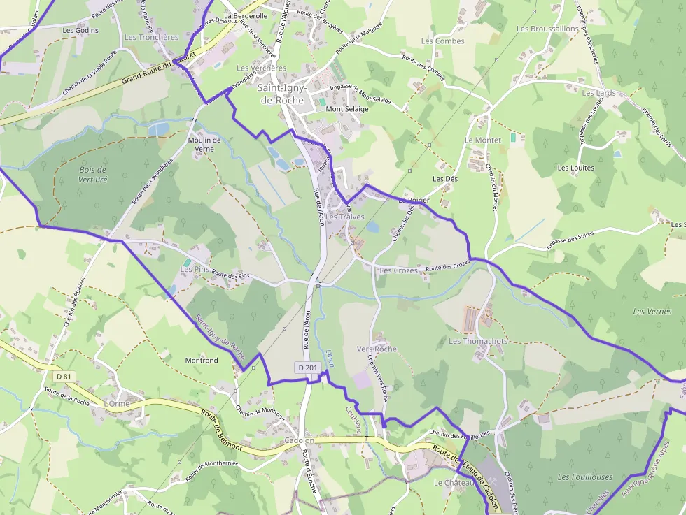 Maison 124 m² quatre pièces à vendre à Saint-Igny-de-Roche