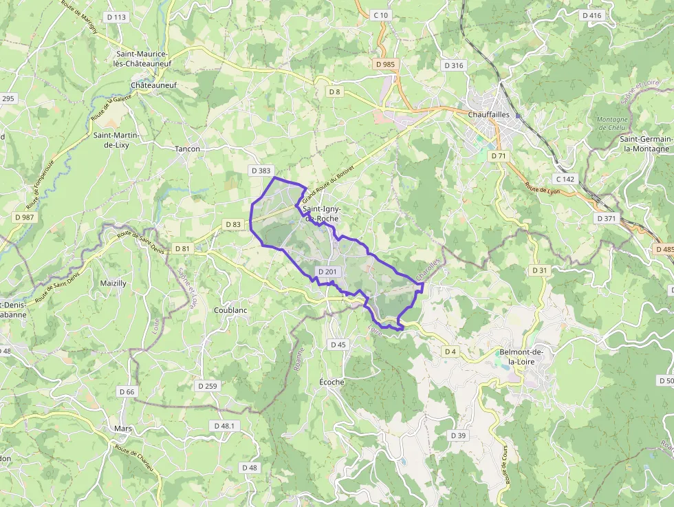 Maison 124 m² quatre pièces à vendre à Saint-Igny-de-Roche