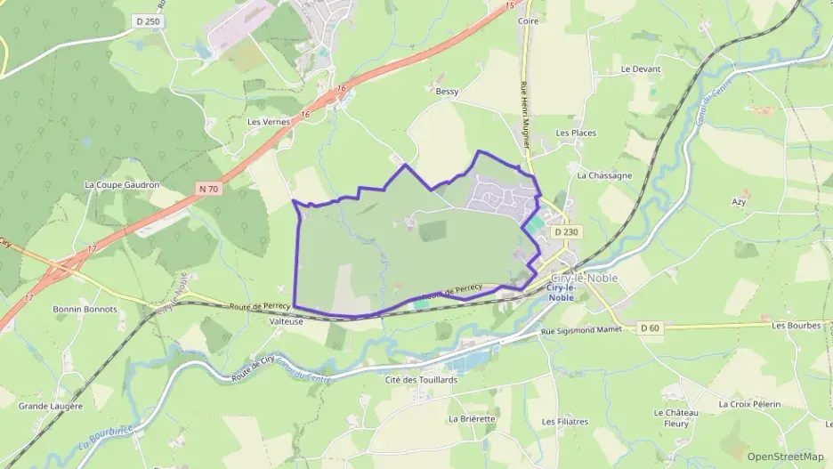 Maison 90 m² quatre pièces à vendre à Ciry-le-Noble