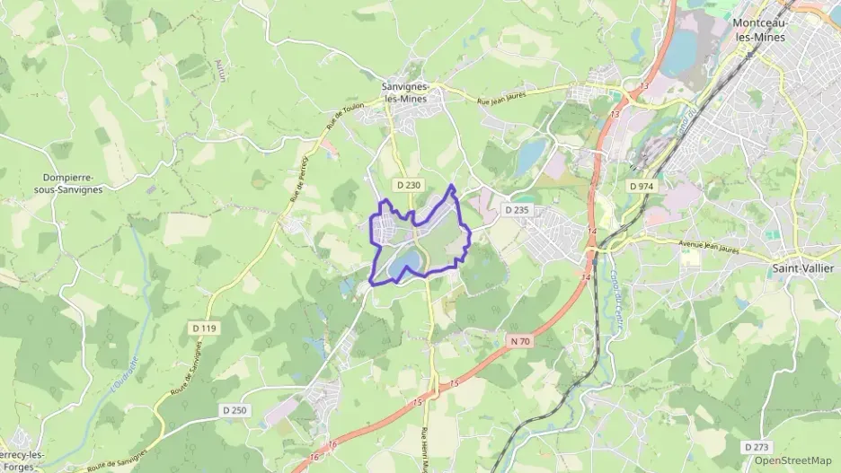 Maison 86 m² trois pièces à vendre à Sanvignes-les-Mines