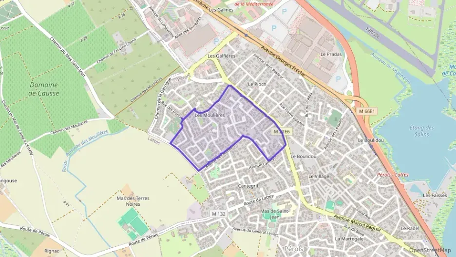 Maison 97 m² quatre pièces à vendre à Pérols