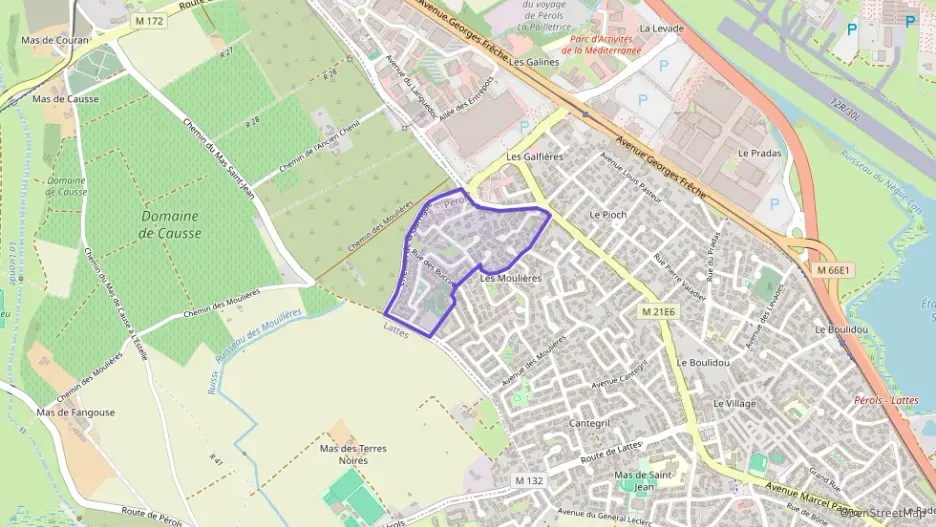 Maison 87 m² quatre pièces à vendre à Pérols