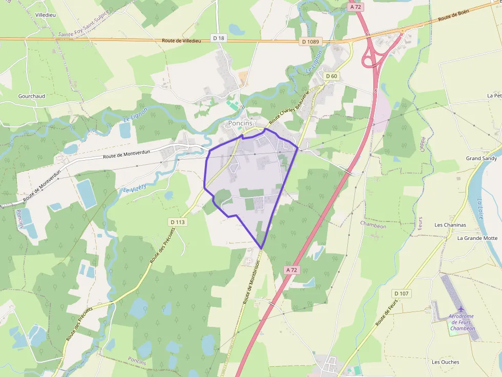 Maison 109 m² quatre pièces à vendre à Poncins