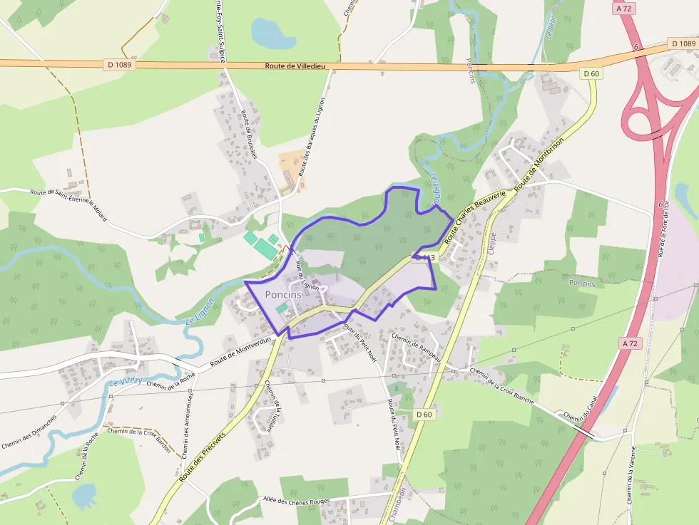 Maison 54 m² trois pièces à vendre à Poncins