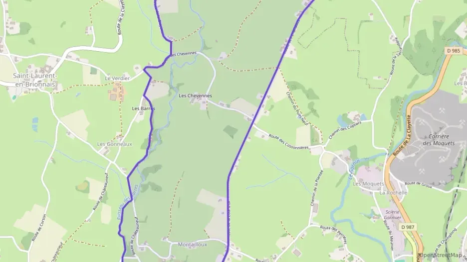 Maison 103 m² six pièces à vendre à Saint-Laurent-en-Brionnais