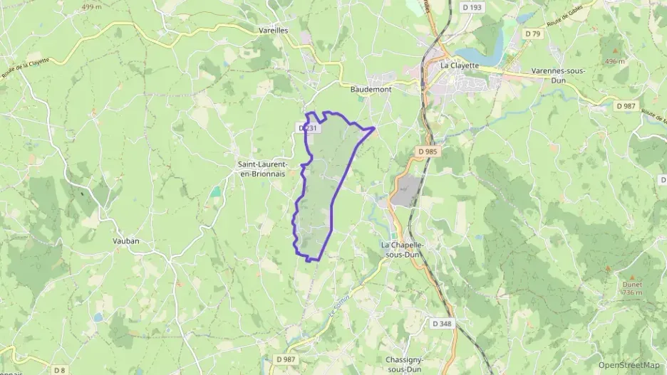 Maison 103 m² six pièces à vendre à Saint-Laurent-en-Brionnais