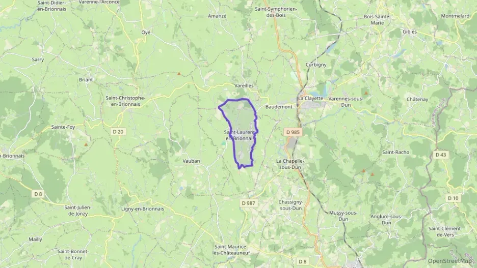 Maison 80 m² deux pieces à vendre à Saint-Laurent-en-Brionnais