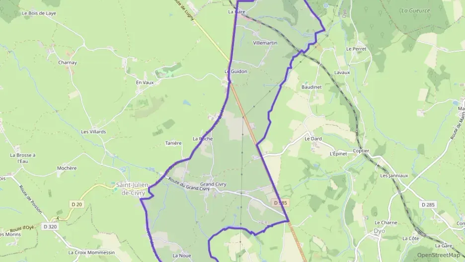 Maison 82 m² trois pièces à vendre à Saint-Julien-de-Civry