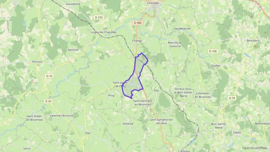 Maison 82 m² trois pièces à vendre à Saint-Julien-de-Civry