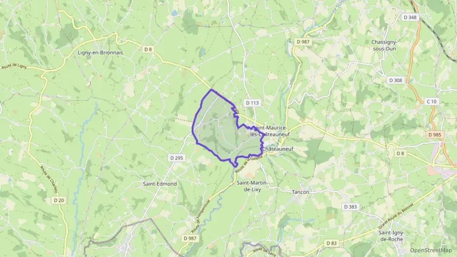 Maison 135 m² cinq pièces à vendre à Saint-Maurice-lès-Châteauneuf