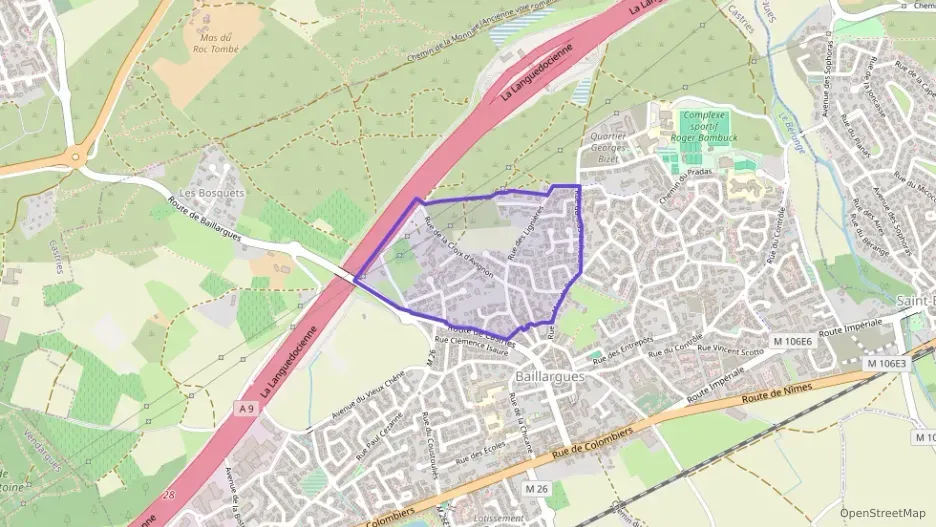Maison 74 m² quatre pièces à vendre à Baillargues