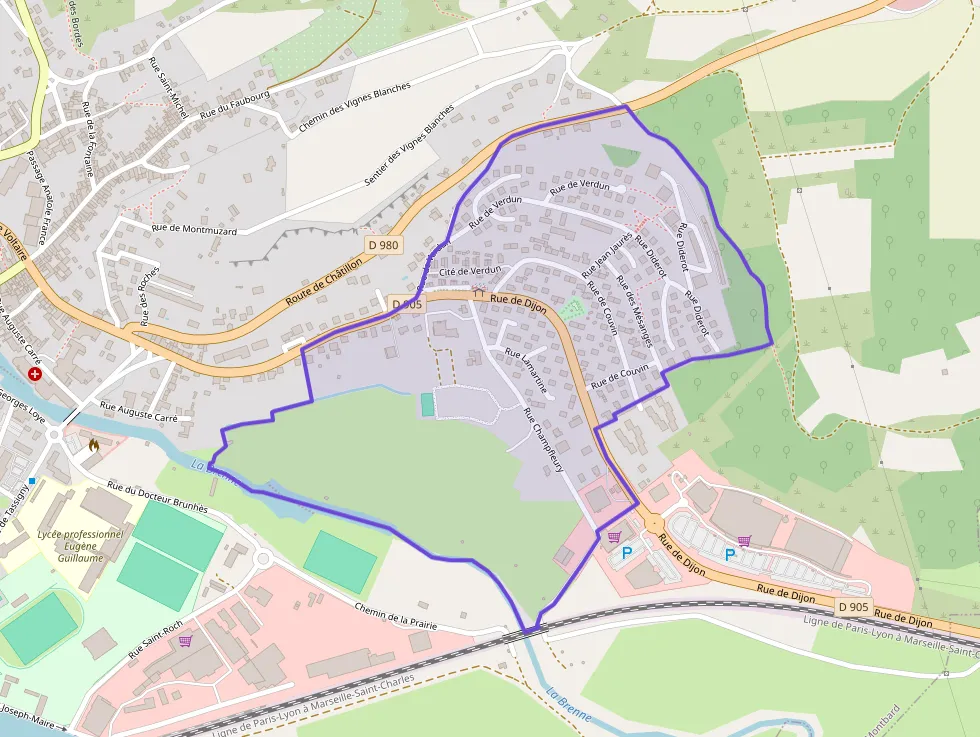 Maison 63 m² quatre pièces à vendre à Montbard