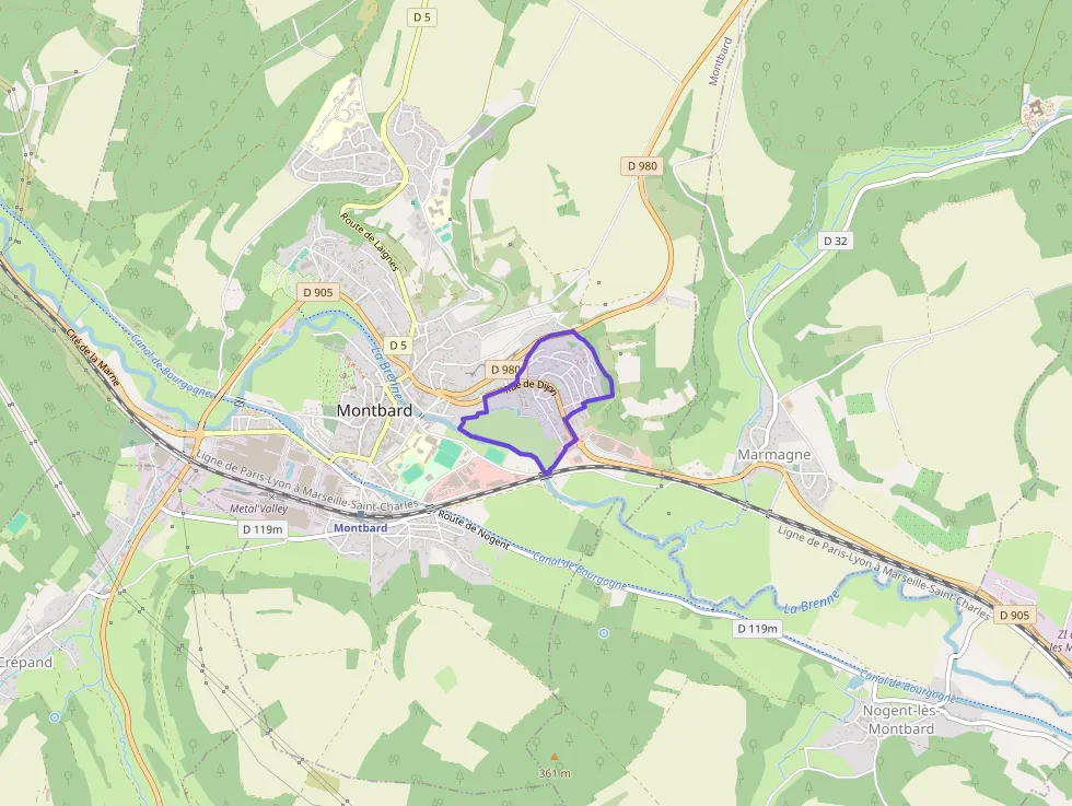 Maison 63 m² quatre pièces à vendre à Montbard