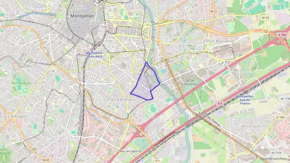 Maison 114 m² quatre pièces à vendre à Montpellier