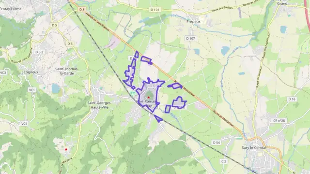 Maison 102 m² trois pièces à vendre à Saint-Romain-le-Puy