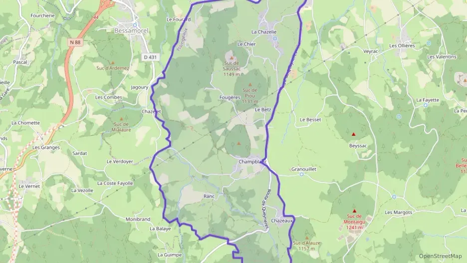 Maison 103 m² quatre pièces à vendre à Yssingeaux