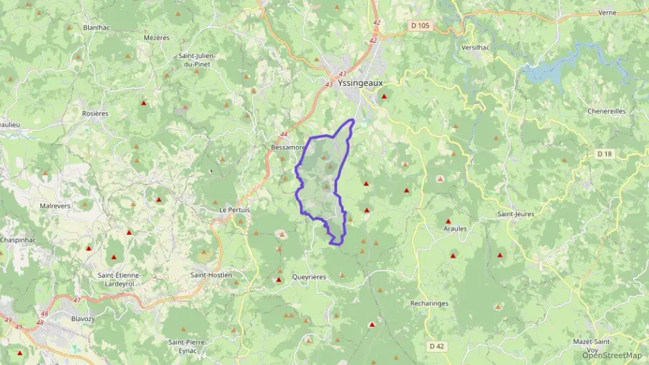 Maison 103 m² quatre pièces à vendre à Yssingeaux