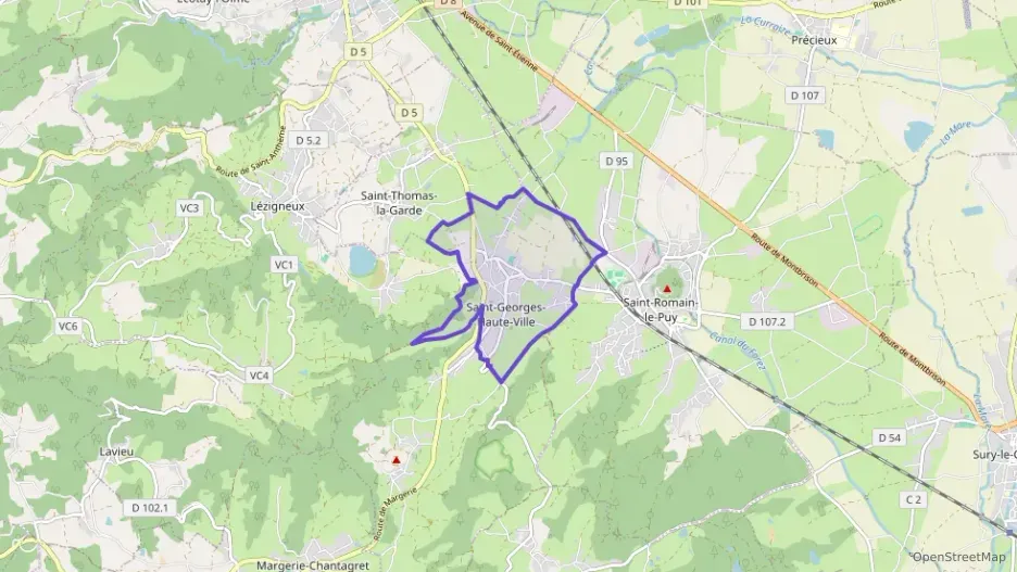 Maison 87 m² quatre pièces à vendre à Saint-Georges-Haute-Ville