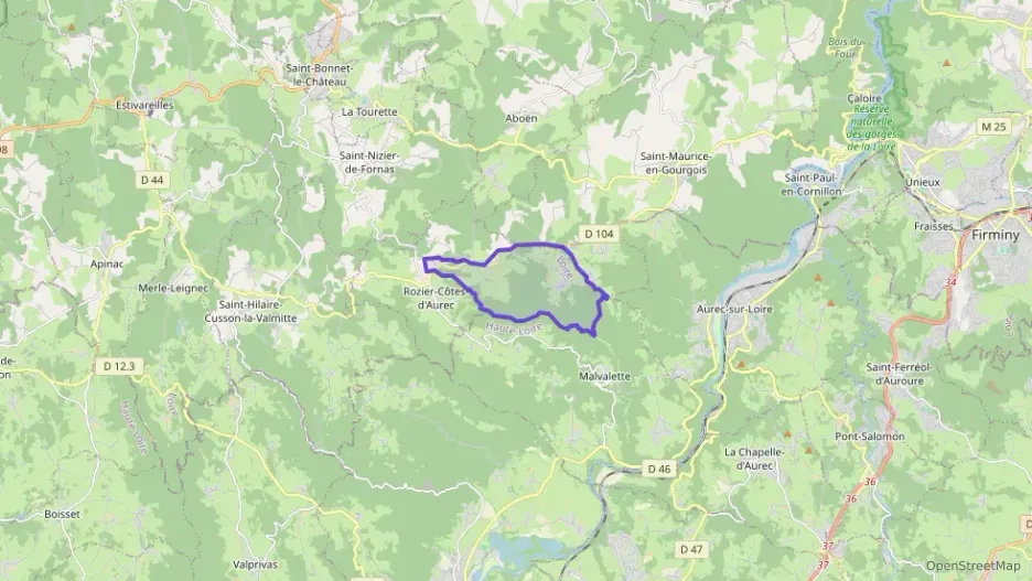 Maison 110 m² trois pièces à vendre à Rozier-Côtes-d`Aurec