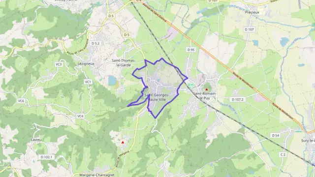 Maison 89 m² quatre pièces à vendre à Saint-Georges-Haute-Ville