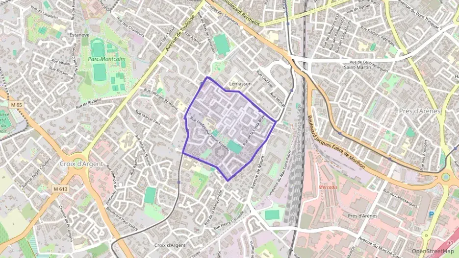 Maison 96 m² trois pièces à vendre à Montpellier