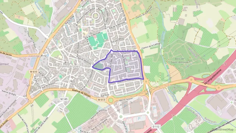 Maison 89 m² quatre pièces à vendre à Vendargues