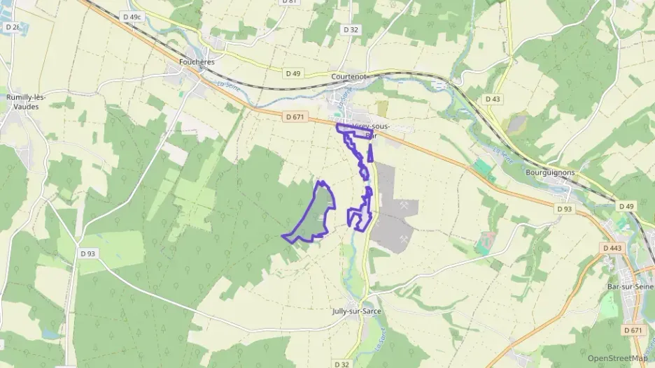 Maison 80 m² quatre pièces à vendre à Virey-sous-Bar Maison 80 m² quatre pièces à vendre à Virey-sous-Bar