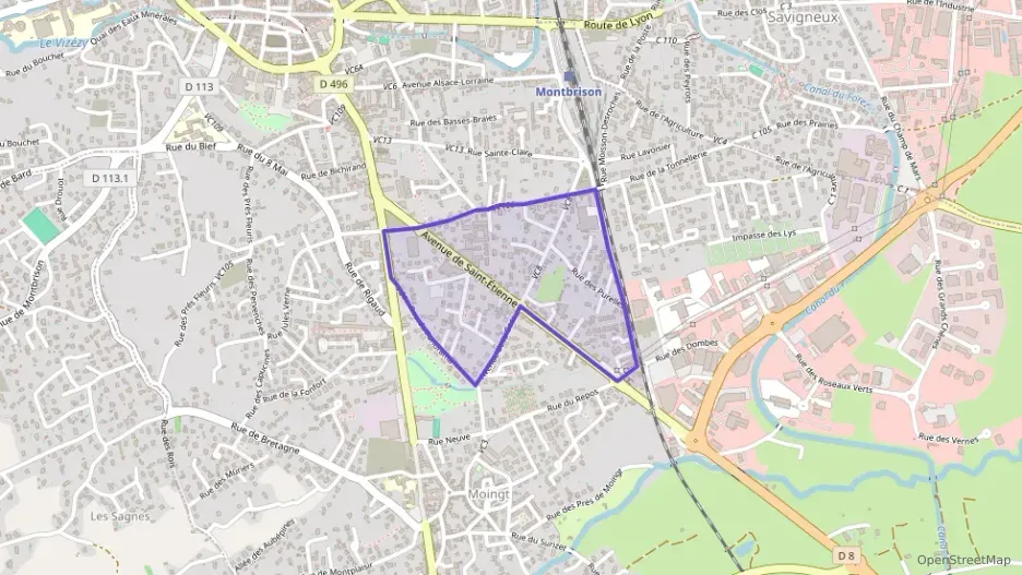 Maison 150 m² cinq pièces à vendre à Montbrison