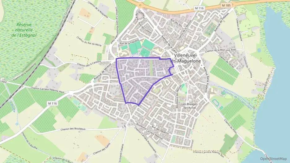 Maison 62 m² quatre pièces à vendre à Villeneuve-lès-Maguelone Maison 62 m² quatre pièces à vendre à Villeneuve-lès-Maguelone