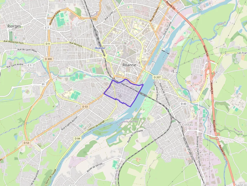 Maison 99 m² quatre pièces à vendre à Roanne