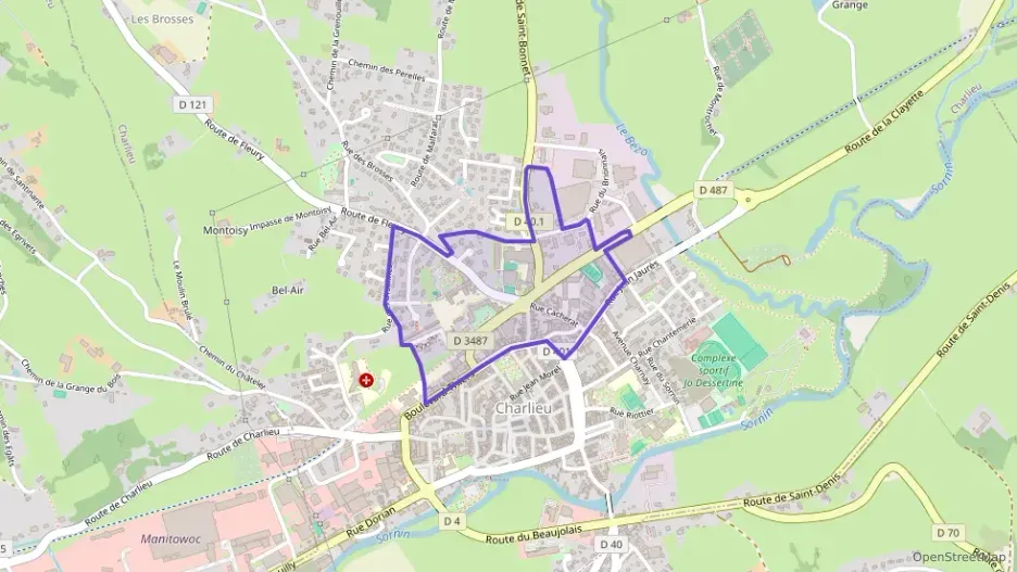 Maison 100 m² quatre pièces à vendre à Charlieu