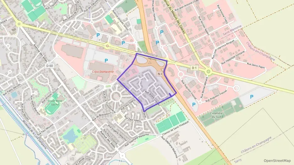 Maison 83 m² quatre pièces à vendre à Châlons-en-Champagne Maison 83 m² quatre pièces à vendre à Châlons-en-Champagne
