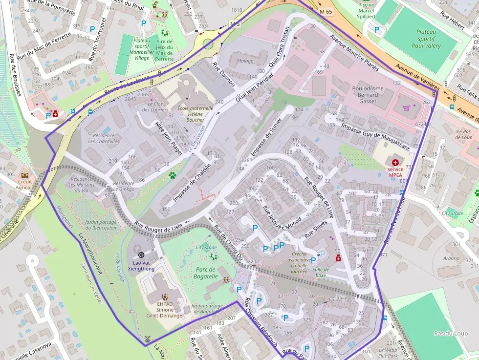 Maison 88 m² quatre pièces à vendre à Montpellier