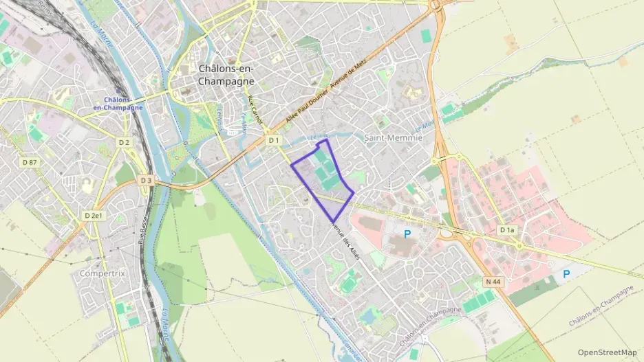 Maison 60 m² trois pièces à vendre à Châlons-en-Champagne