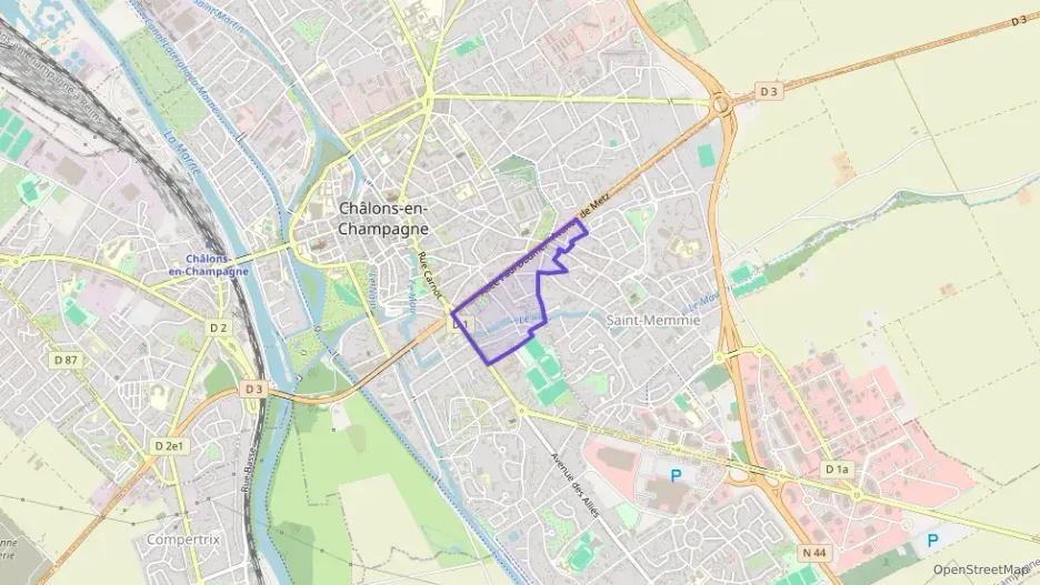 Maison 128 m² quatre pièces à vendre à Châlons-en-Champagne