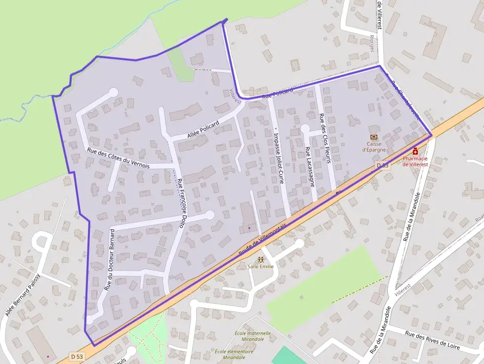 Maison 89 m² quatre pièces à vendre à Villerest