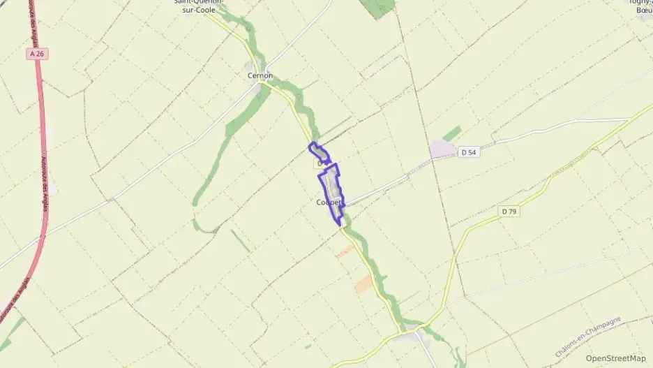 Maison 105 m² quatre pièces à vendre à Coupetz Maison 105 m² quatre pièces à vendre à Coupetz