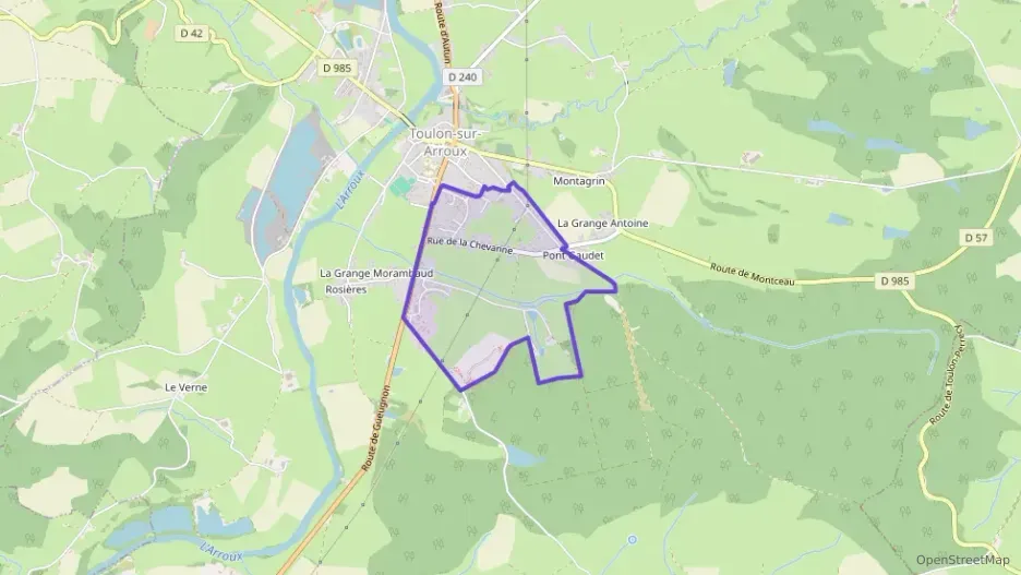 Maison 90 m² trois pièces à vendre à Toulon-sur-Arroux