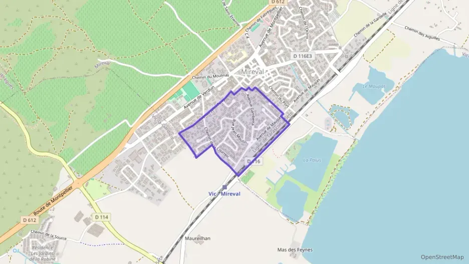 Maison 100 m² cinq pièces à vendre à Mireval