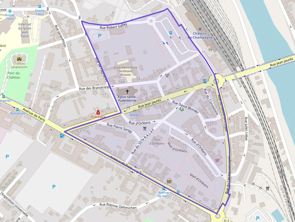 Maison 56 m² trois pièces à vendre à Châlons-en-Champagne