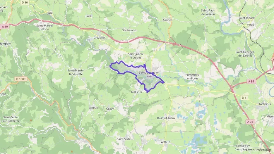 Maison 110 m² quatre pièces à vendre à Saint-Germain-Laval Maison 110 m² quatre pièces à vendre à Saint-Germain-Laval