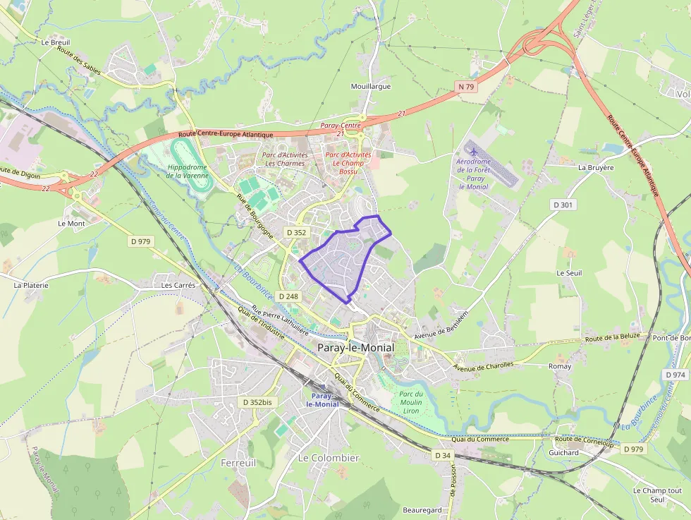 Maison 90 m² quatre pièces à vendre à Paray-le-Monial