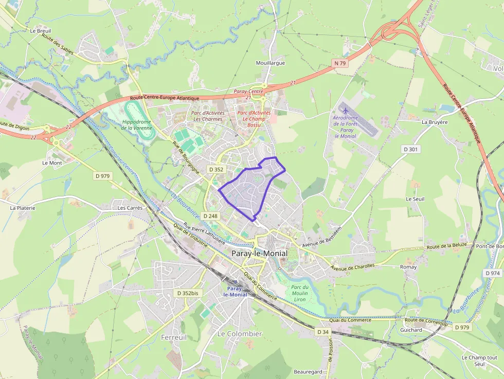 Maison 79 m² trois pièces à vendre à Paray-le-Monial