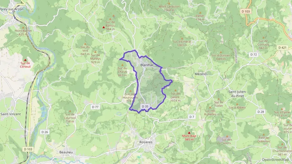 Maison 50 m² quatre pièces à vendre à Rosières